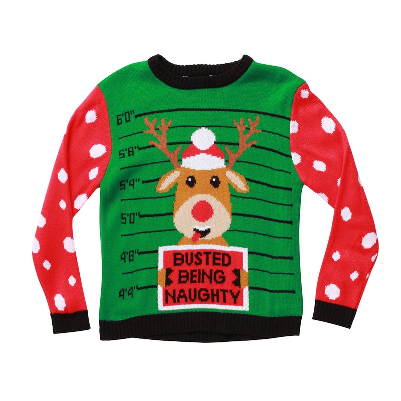 #followme Ugly Christmas Sweaters for Boys 68702-360-10-12 - Image 1